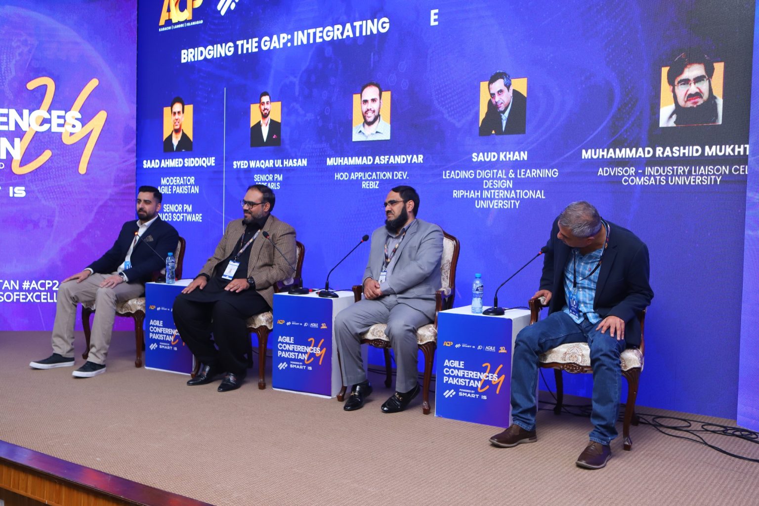 Panelist in Agile Conference Pakistan – Muhammad Rashid Mukhtar